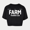 Women's Cropped Farm Training Club Cropped Tshirt