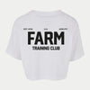 Women's Cropped Farm Training Club Cropped Tshirt