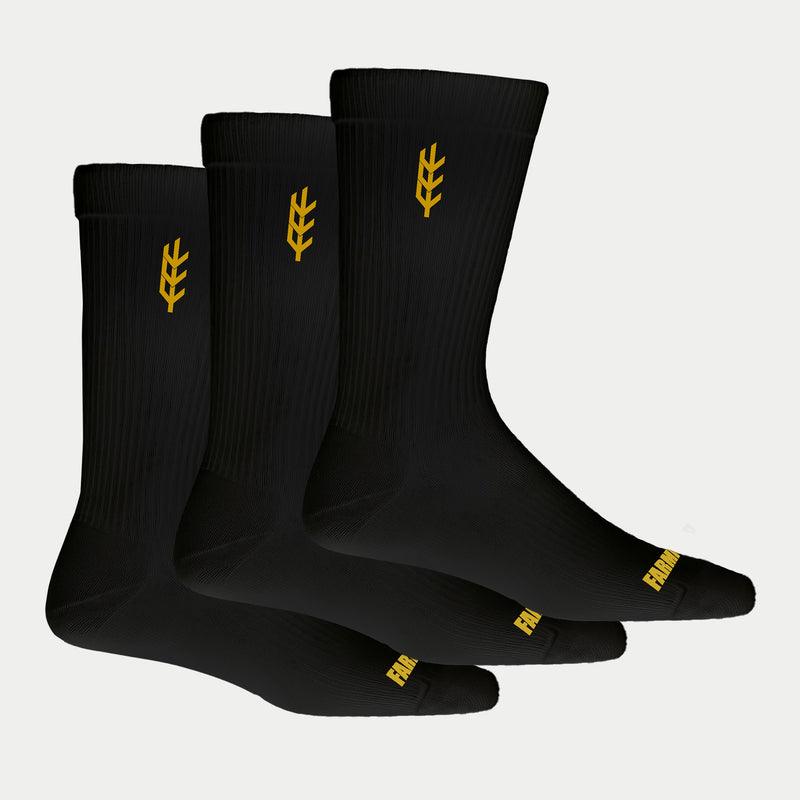 Farm Sheaf Crew Sock 3 pack
