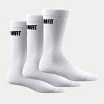 White Farmfit Crew Sock 3 pack