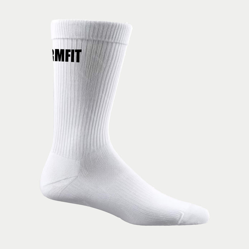 White Farmfit Crew Sock