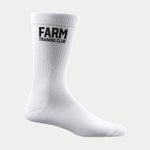 White Farm Training Club Crew Sock