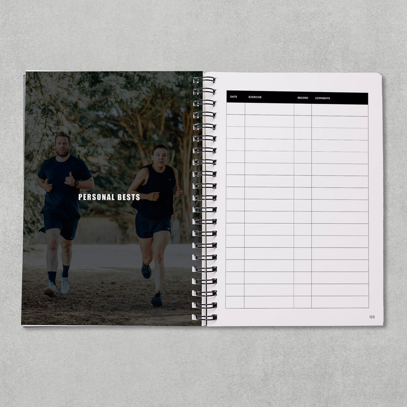 Fitness Log Notebook
