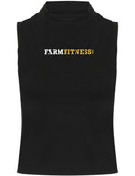 Women's Farm Fitness Tank (small logo)